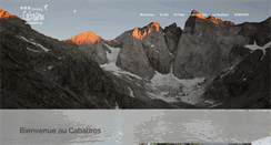 Desktop Screenshot of camping-cabaliros.com