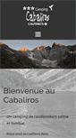 Mobile Screenshot of camping-cabaliros.com